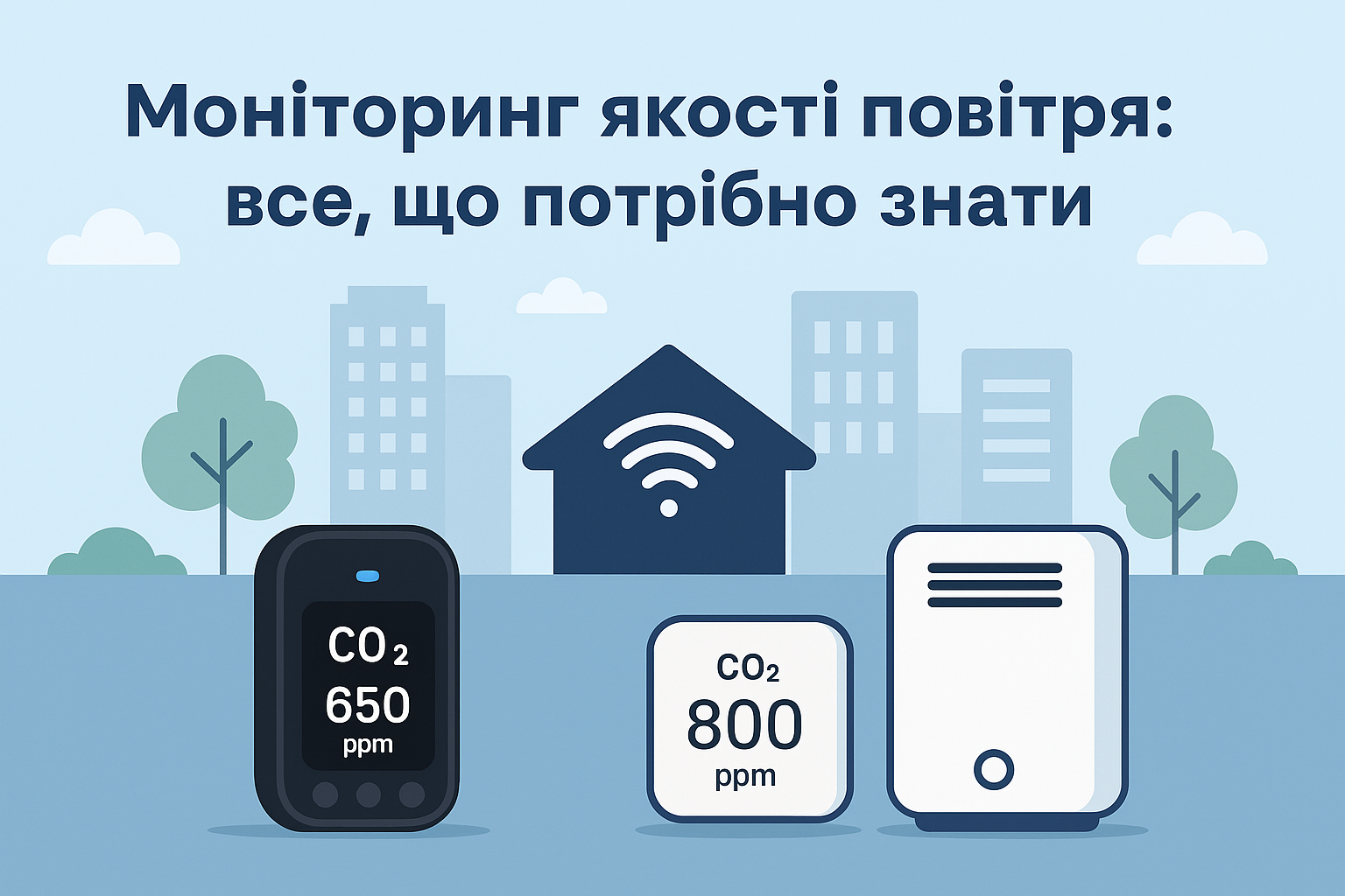Розумний моніторинг якості повiтря: чому це важливо та як обрати пристрій для дому
