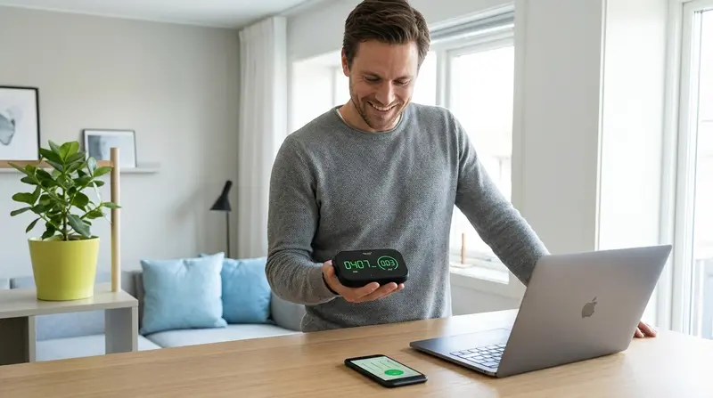 Датчик CO₂ недостатньо? Розумний монітор повітря для вашого дому | SMARTWELL